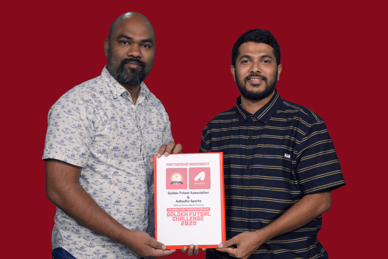 ގޯލްޑަން ފުޓްސަލް ޗެލެންޖުގެ ޕާޓްނަރަކަށް "އަދަދު ސްޕޯޓްސް"