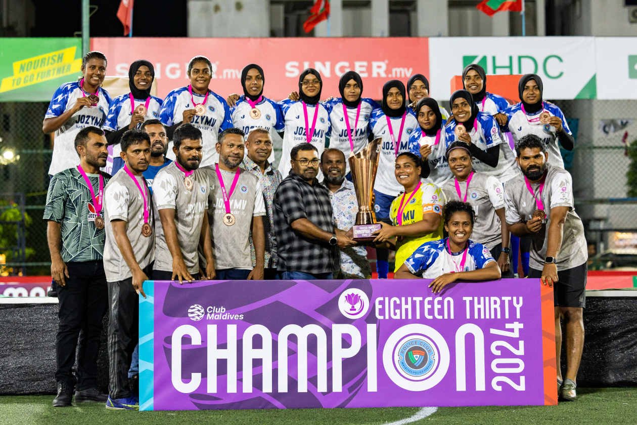 ކްލަބް މޯލްޑިވްސްގެ އެއިޓީން ތާޓީގެ ޗެމްޕިއަންކަން ޕޮލިހަށް